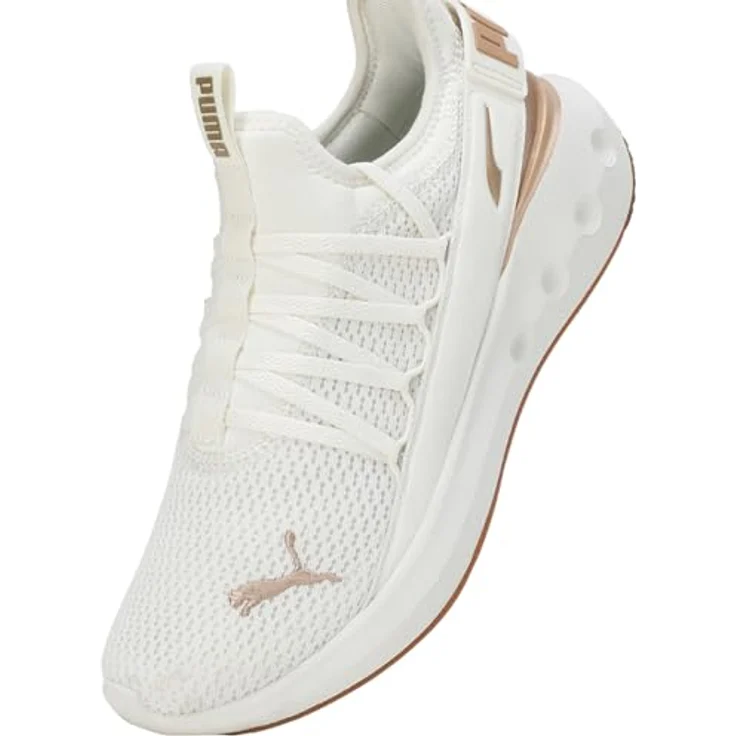 PUMA Softride Carson Fresh, Herren Sneaker mit weißem Textil-Obermaterial und flexiblem Laufsohle, unisex – Bild 7