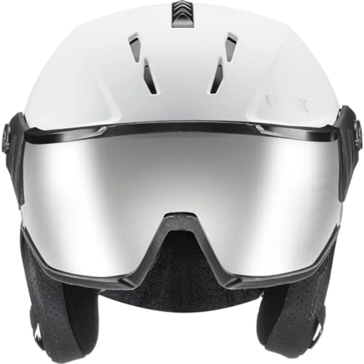 Uvex Sports Instinct Visor Skihelm, 53-56 cm, S, mit integriertem Visier für Sicherheit und Komfort – Bild 2
