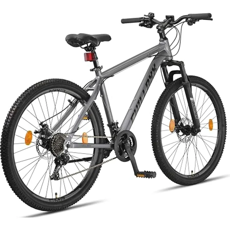 Chillaxx Bike Legend Aluminium Mountainbike, 24-29 Zoll, Shimano 21 Gang Schaltung, für Herren und Damen – Bild 3