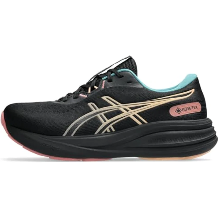 Asics Gel-Pulse 17 GTX, Laufschuhe für Damen mit wasserdichtem Obermaterial und mittlerer Dämpfung, schwarz – Bild 7