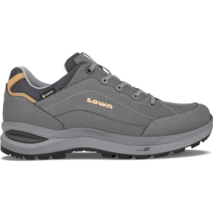 Lowa Renegade Evo GTX Lo, Damen Wanderschuh mit perfekter Passform, graphit/aprikose, Größe 43.5 – Bild 2
