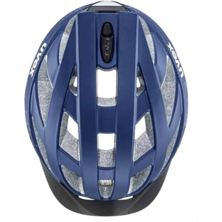 Uvex Sports city i-vo, Velohelm für E-Bike-Fahren, 56-60 cm, in Deep Space, mit integrierter Sonnenblende und 24 Belüftungsöffnungen – Bild 5