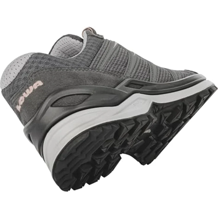 LOWA Innox Pro GTX Low, Wanderschuhe für Damen, grau, Größe 41.5, atmungsaktiv und leicht mit optimaler Dämpfung – Bild 3