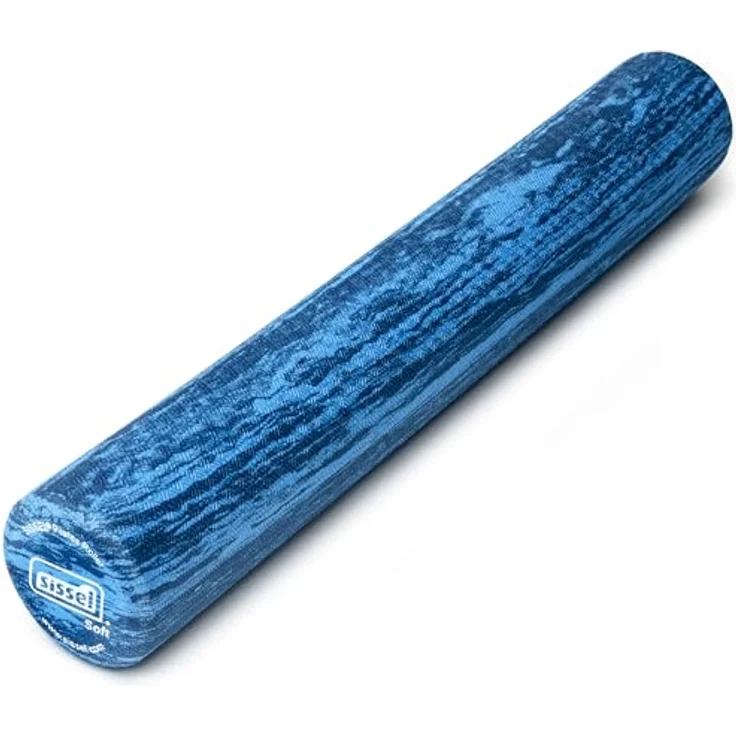 SISSEL® Pilates Roller Soft, 15x90 cm, ideal für Anfänger & Fortgeschrittene, inkl. Übungsposter, verbessert Flexibilität, Balance & Core-Stärkung – Bild 1