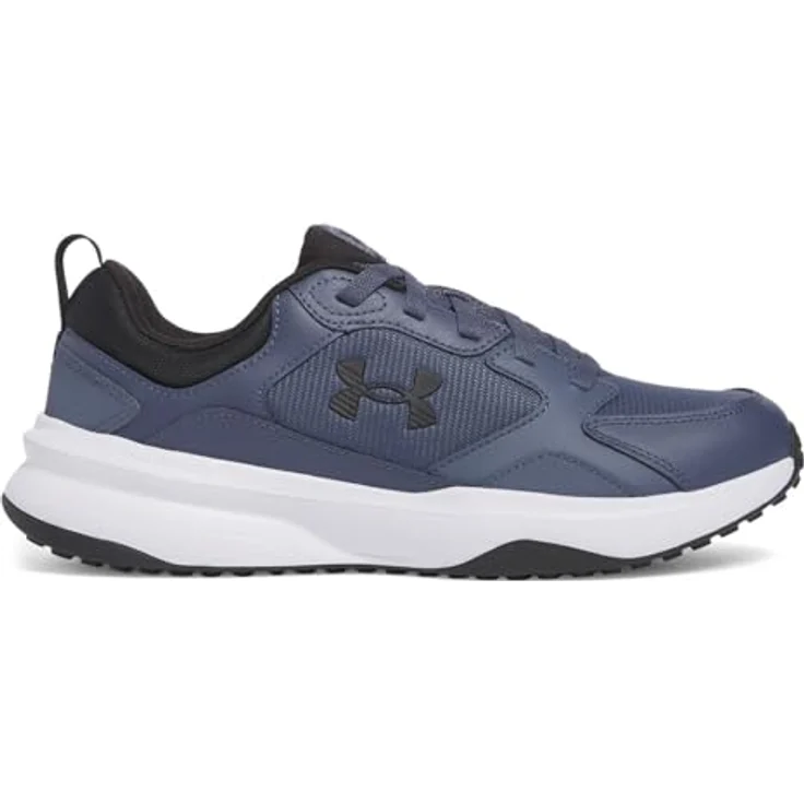 Under Armour Charged Edge Downpour, Leichte Laufschuhe mit Atmungsaktivem Mesh-Obermaterial, Grau-Schwarz, Größe EU 44 – Bild 2