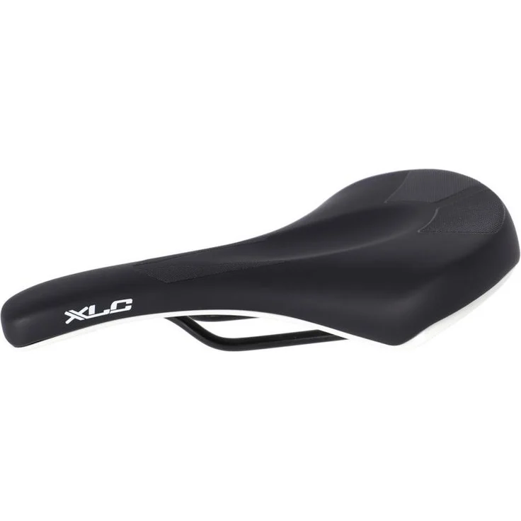 XLC Pedelec Sattel SA-T19, Unisex Fahrradsattel 270x165mm, schwarz/weiß, 370g