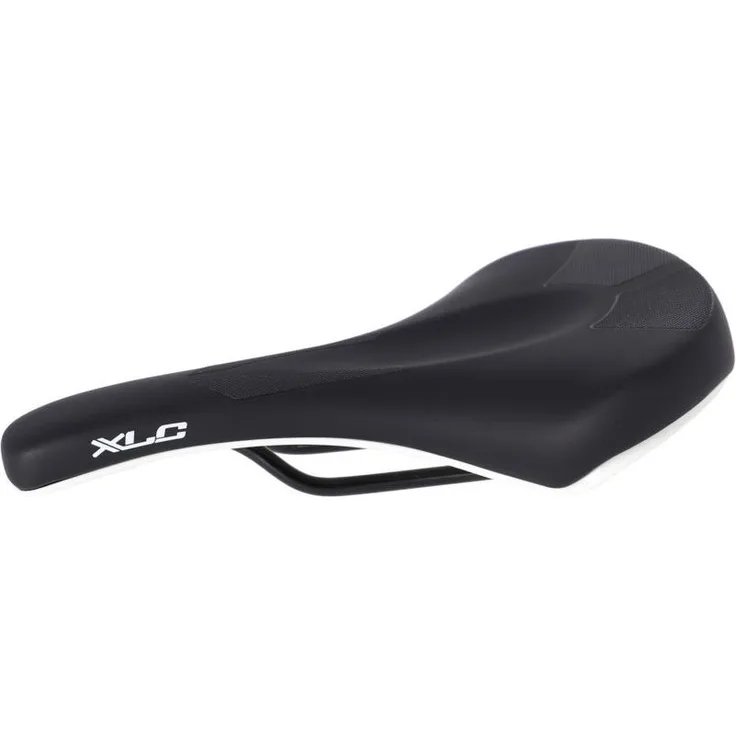 XLC Pedelec Sattel SA-T19, Unisex Fahrradsattel 270x165mm, schwarz/weiß, 370g
