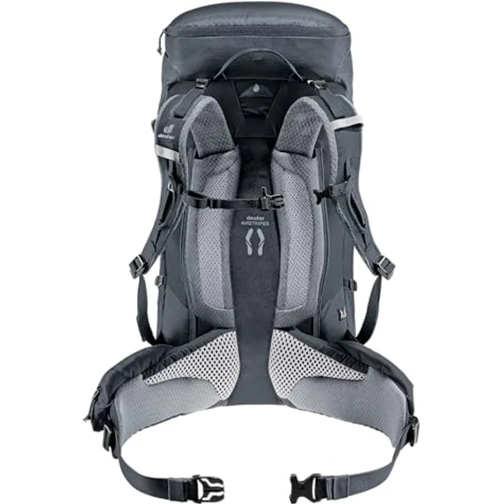 deuter Trail Pro 34 SL Damen Klettersteig Wanderrucksack, schwarz, 34 L, ergonomische Passform, flexible Delrin U-Rahmen, kompatibel mit Trinksystem – Bild 2