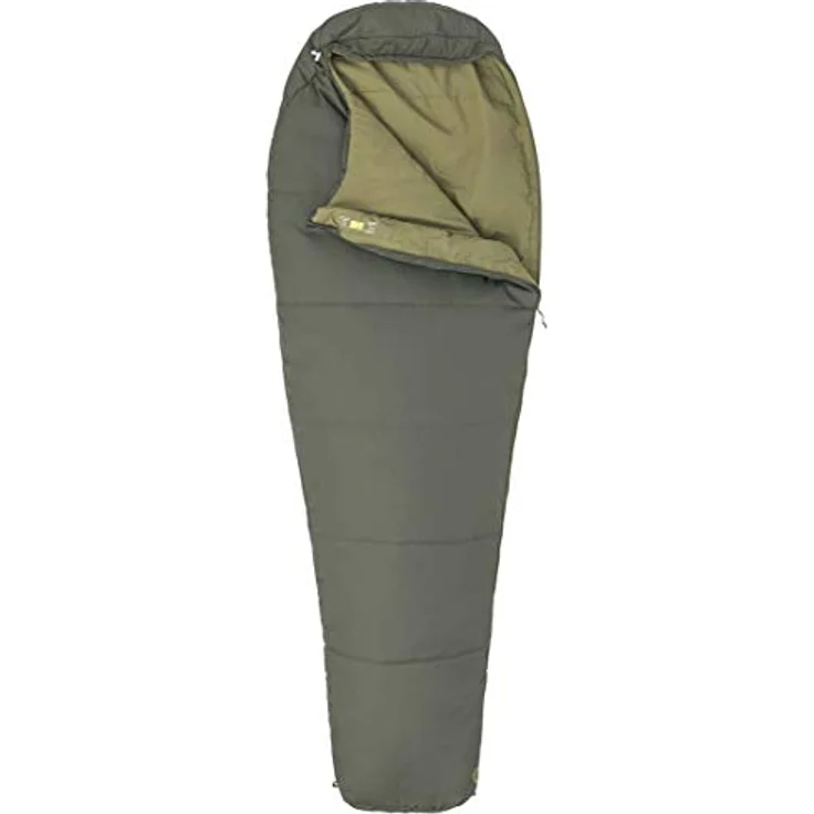 Marmot NanoWave 35, leichter Mumienschlafsack für 3 Jahreszeiten mit Spirafil Isolation, atmungsaktiv, 1050g, ideal für Camping und Trekking – Bild 3