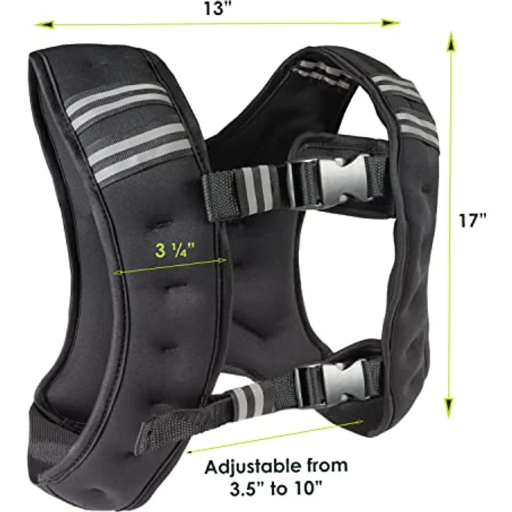 ProsourceFit Unisex – Erwachsene 810244023952 Weste, Schwarz, Einheitsgröße – Bild 2