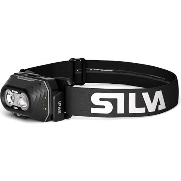 Silva Explore 5, LED Stirnlampe 700 Lumen, wiederaufladbar, IP68 wasserdicht, 4 Helligkeitsstufen, Rotlicht, Batterieanzeige, USB-C – Bild 1
