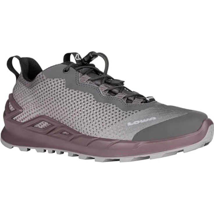 Lowa Outdoorschuh Merger GTX, Wanderschuh mit festem Halt und bequemen Gehkomfort, Grau – Bild 2