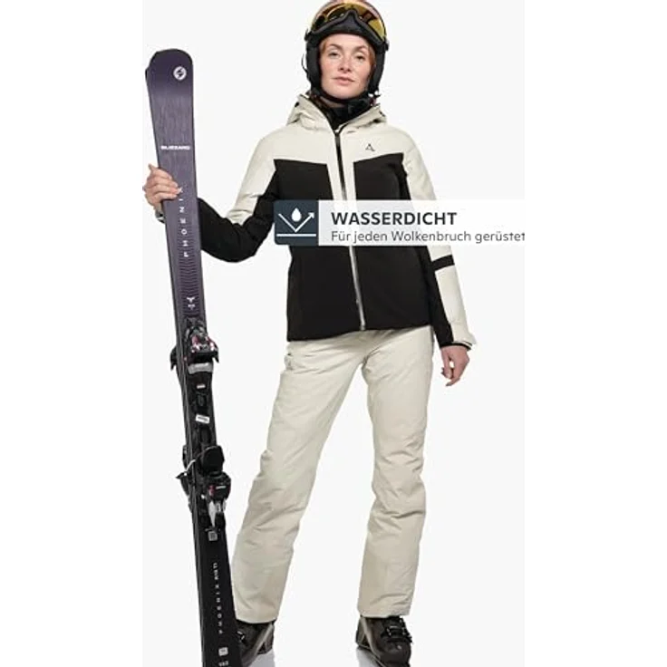 Schöffel Ski Jacket Kanzelwand L NORDIC, wasserdicht mit 10.000 mm Wassersäule, 4-Wege-Stretch, inkl. Schneefang und Brillenputztuch – Bild 2