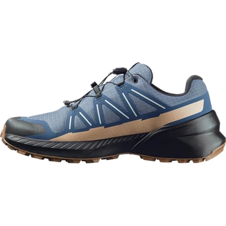 Salomon Speedcross Peak GTX 491442, Wanderschuhe in Blau, Größe EUR 44, Schnürer mit 3.5 cm Absatzhöhe – Bild 2