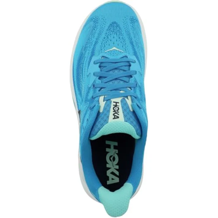 Hoka Clifton 10, Herren Laufschuhe, optimaler Dämpfungseffekt, atmungsaktives Obermaterial, Größe 44 2/3, Blau – Bild 2