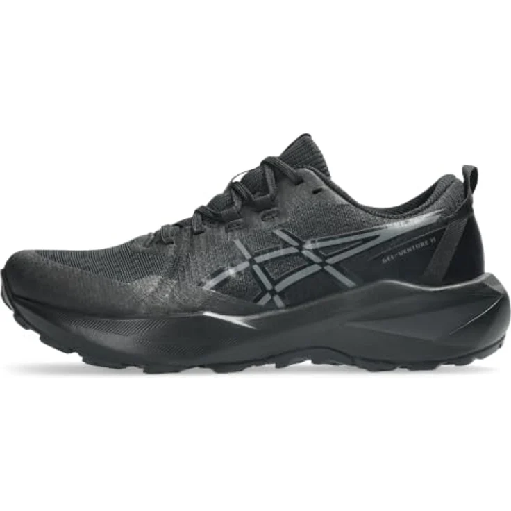 Asics GEL-VENTURE 11, Laufschuhe mit AMPLIFOAM PLUS Dämpfung und nahtlosem Obermaterial, schwarz – Bild 1
