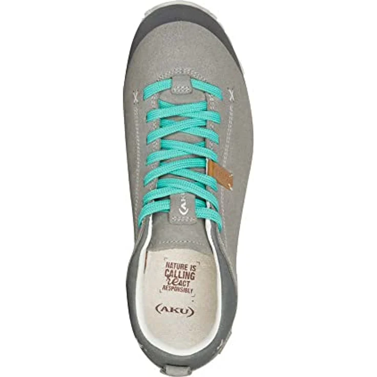 AKU Women's Bellamont 3 Suede GTX, Wanderschuhe für Damen, wasserdicht, grau, Größe 41 – Bild 4