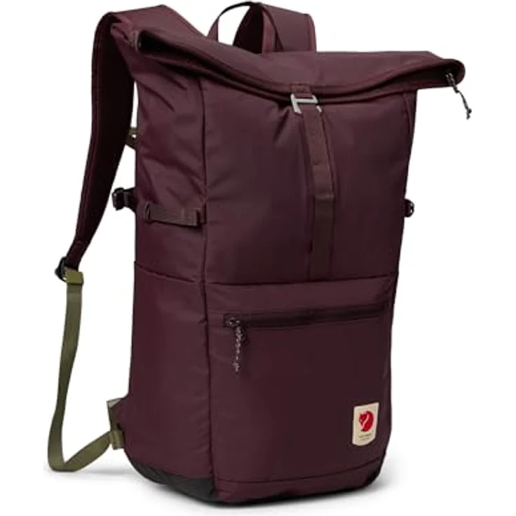 Fjällräven High Coast Foldsack 24, Wanderrucksack aus 100% Nylon, 45 cm, rot – Bild 1