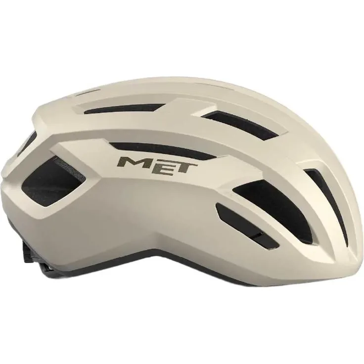 MET Vinci MIPS Helm, Beige M, mit 22 Belüftungsöffnungen und MIPS-Sicherheitssystem