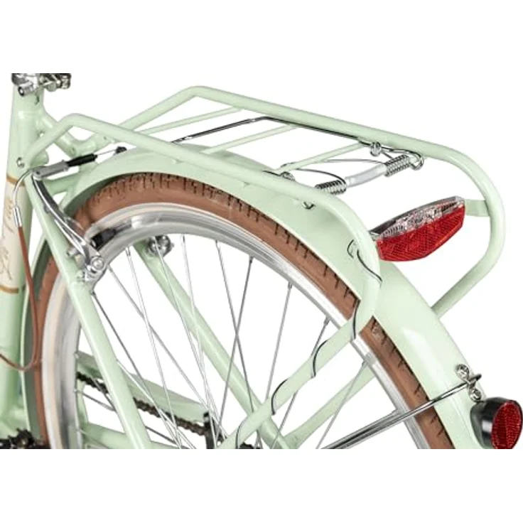 MAXIM La Vita 28 Zoll, Citybike in Türkis mit 7-Gang Shimano Schaltung und Aluminiumrahmen – Bild 7