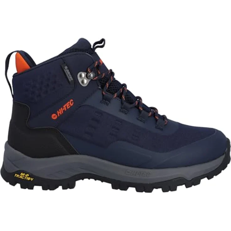 Hi-Tec STORM EXPEDITION SPORT WP, Wanderschuh mit Klettverschluss und trittsicherer Gummi-Sohle, schwarz – Bild 3