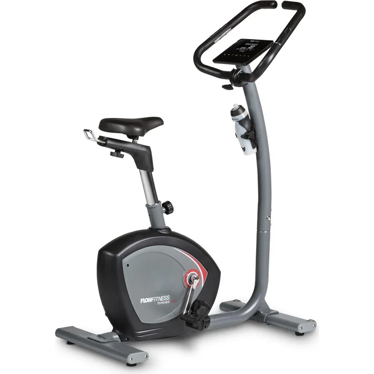Flow Fitness Turner DHT750, Heimtrainer mit 21 Programmen, 32 Widerstandsstufen, schwarz