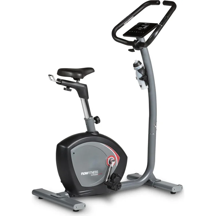 Flow Fitness Turner DHT750, Heimtrainer mit 21 Programmen, 32 Widerstandsstufen, schwarz