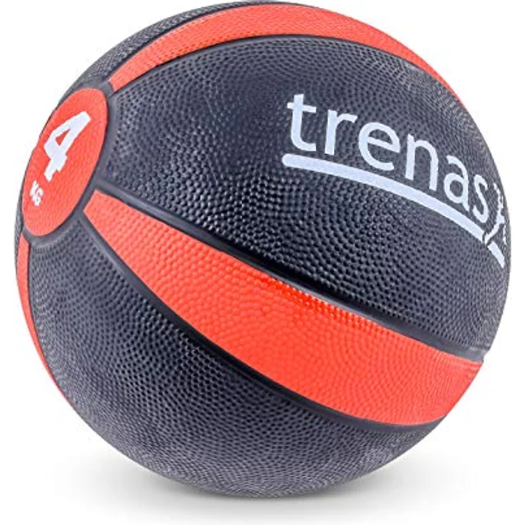trenas Gummimedizinball PRO - Der professionelle Medizinball - 4 KG - Preisvergleich – Bild 2