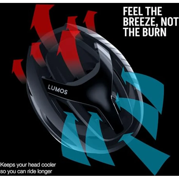 Lumos Velohelm, 54 - 61 cm, hochwertige Sicherheit mit integrierter Licht-Technologie – Bild 3