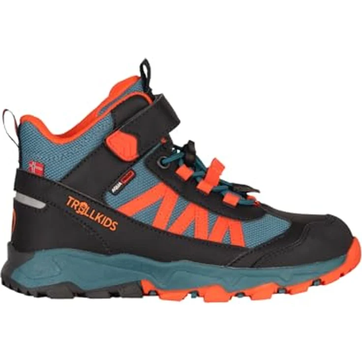 TROLLKIDS KIDS TRONFJELL HIKER MID, Wasserdichte Wanderschuhe mit hoher Dämpfung und sicherer Gummi-Sohle – Bild 8