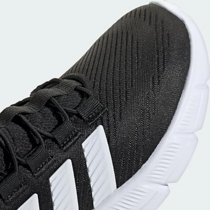 adidas Cloudfoam Flex Rapidfit, Laufschuhe mit HandsFree-Step-in-Technologie, Weiß/Core Black/Cloud White/Silver Metallic – Bild 2