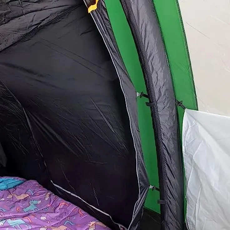 Kampa Brean AIR Tunnelzelt, aufblasbar für 3 Personen, 13.78 kg, mit Belüftungselementen und zusätzlichem Vordach – Bild 8