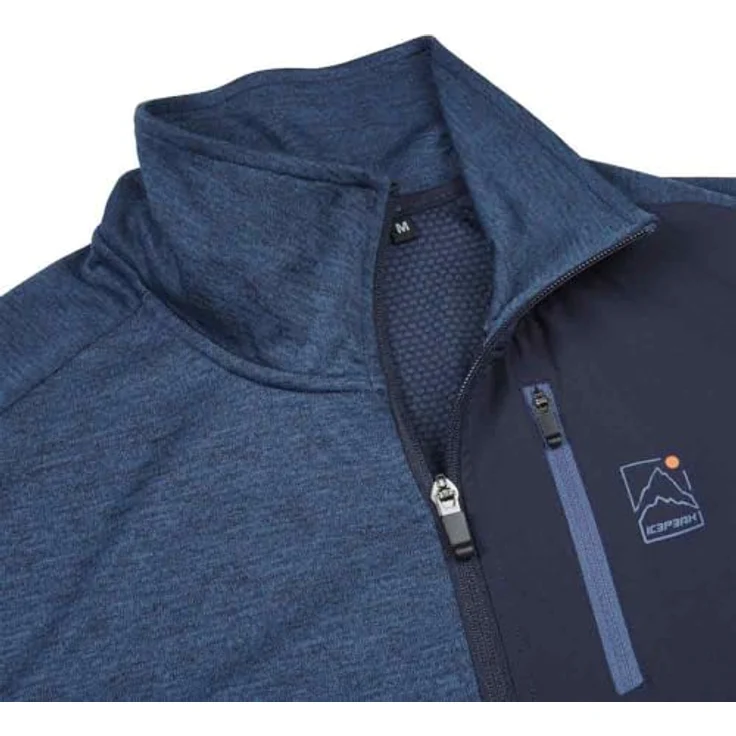 Icepeak ICEPEAK MANZANOLA Midlayer für Herren, dunkelblau, feuchtigkeitsregulierend, Antipilling-Veredlung, Normale Passform mit Daumenlöchern – Bild 4