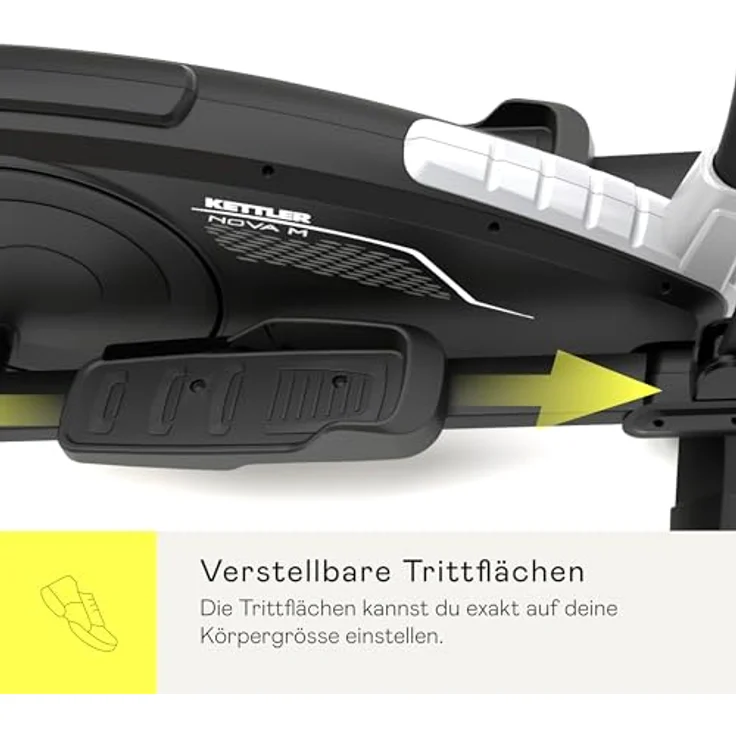 Kettler Crosstrainer Nova M schwarz – Bild 5