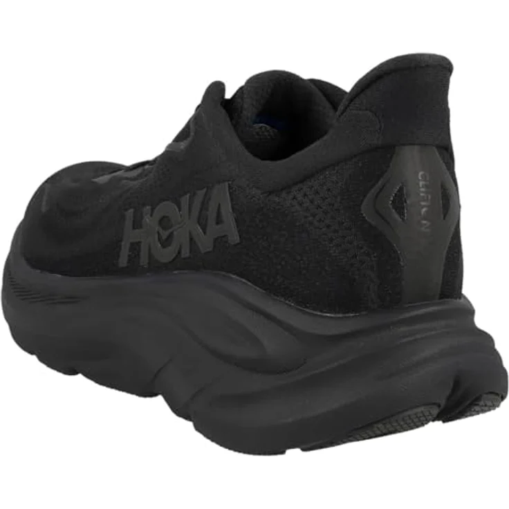 Hoka Clifton 10, Herren Laufschuhe mit optimaler Dämpfung, schwarz, Größe 44 – Bild 6