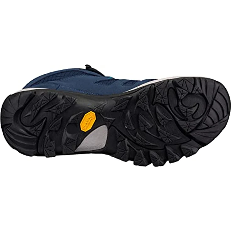 Brütting Mount Frakes High, Damen Wanderschuhe mit wasserdichter Comfortex-Klimamembrane, rutschfester Vibram-Laufsohle, Blau, Größe 38 – Bild 6