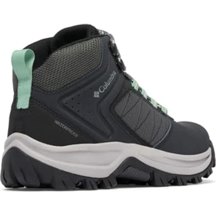 Columbia TRANSVERSE™ HIKE WATERPROOF, Damen Wanderschuhe mit atmungsaktiver Konstruktion und griffiger Gummi-Außensohle, Schwarz (40) – Bild 9