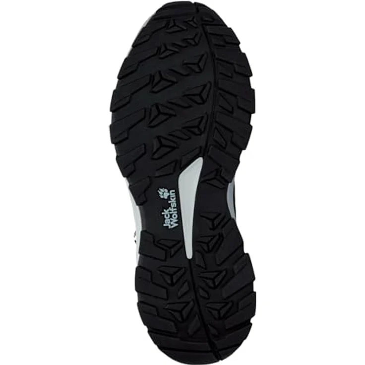 JACK WOLFSKIN Herren Wanderschuhe Wild Hike Texapore Mid M, wasserdicht mit EVA-Dämpfung und griffiger Gummisohle, grau – Bild 7