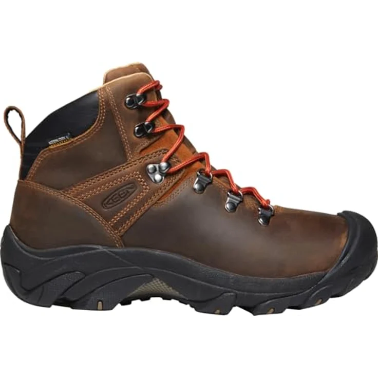 Keen Pyrenees, Damen Wanderschuhe, wasserdichtes Nubukleder, S3-Technologie, braun, Größe 38.5 – Bild 8