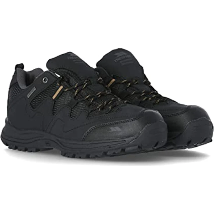 TRESPASS Finley Low Cut Wanderschuhe für Männer, Schwarz, Größe 43, atmungsaktiv und rutschfest – Bild 7