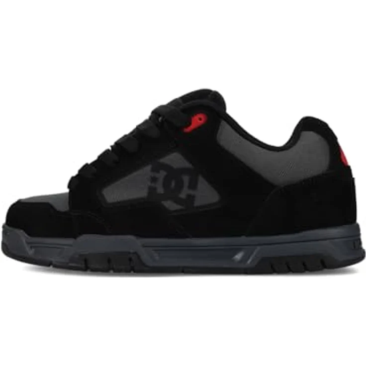 DC Shoes DC Coiler, Lederschuhe für Männer mit atmungsaktivem Schaft, Schwarz, EU 42 – Bild 6
