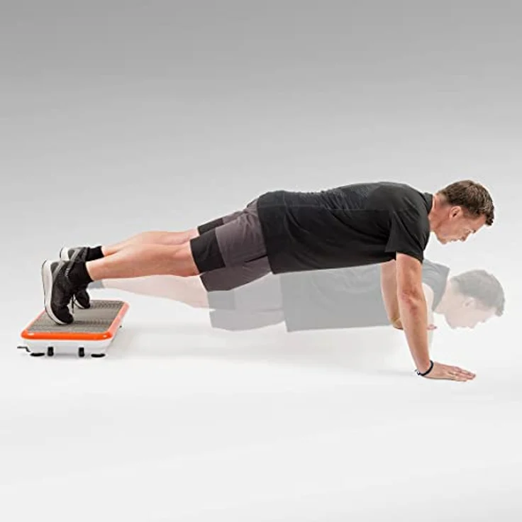 Vibro Shaper – Fitness Vibrationsplatte unterstützt bei Muskelaufbau und Fettverbrennung – Vibrationstrainer für alle Muskelgruppen – Bild 3