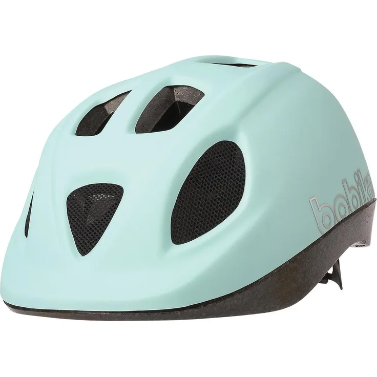 Bobike Go Junior Fahrradhelm Marshmallow Mint, Größe 46-53 cm, 6 Belüftungsöffnungen, Insektenschutznetz, Easy-Lock Einstellrad