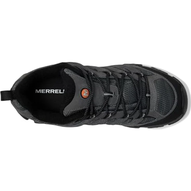 Merrell MOAB 3, Wanderschuh wasserdicht mit flexiblem Schaft und profilierter Gummi-Sohle, schwarz – Bild 3