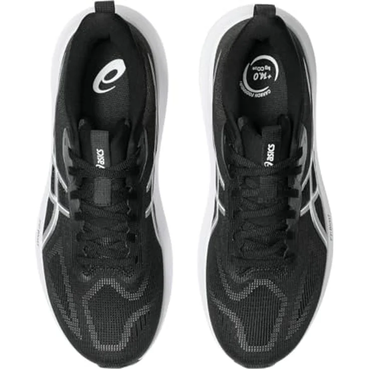 Asics GEL-KAYANO 32, Damen Laufschuhe mit hoher Dämpfung und guter Trittsicherheit, Schwarz, EU 38 UK 5 – Bild 8