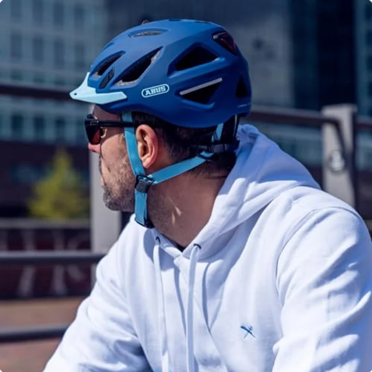Abus Helm Urban-I 3. 0 - Core Blue 51 - 55 cm – Bild 6
