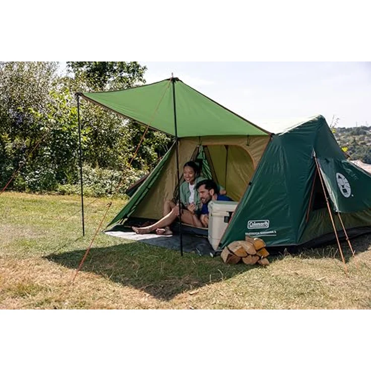 Coleman FastPitch Swagger 3, Kuppelzelt für 3 Personen, grün, mit schnellem Aufbau und UV-Schutz – Bild 12