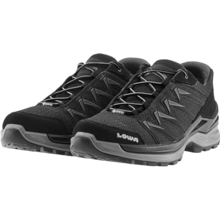 Lowa Innox Pro GTX LO Trekkingschuh, flexibler Multifunktionsschuh mit LOWA DynaPU® Dämpfung, grau – Bild 6