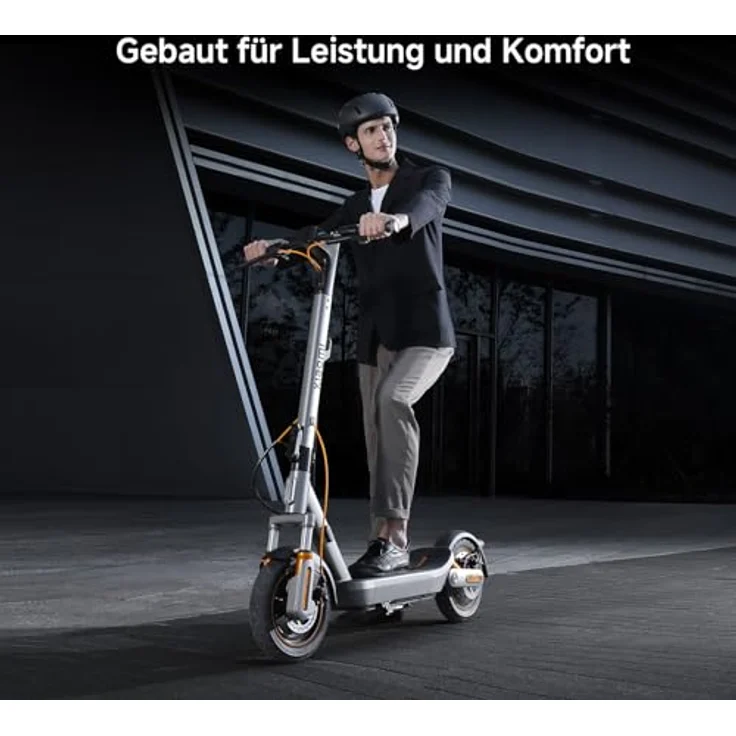 XIAOMI Electric Scooter 6 Max E-Scooter, 12 Zoll Tubeless, 70 km Reichweite, 1100W, Doppelscheibenbremse, TFT-Display, Grau – Bild 3
