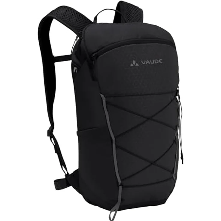 Vaude Agile Wanderrucksack, 46 cm, schwarz, 100% Polyester, kompakte Größe 27 x 15 x 46 cm – Bild 1